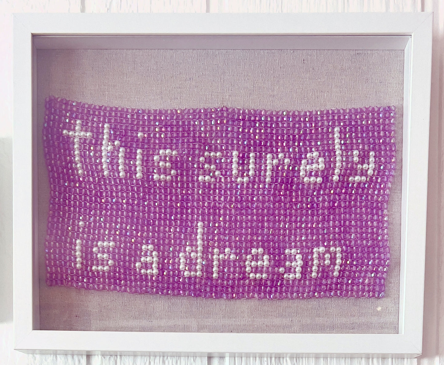 DREAM I Beaded Wall Art - Panda Landa Studio