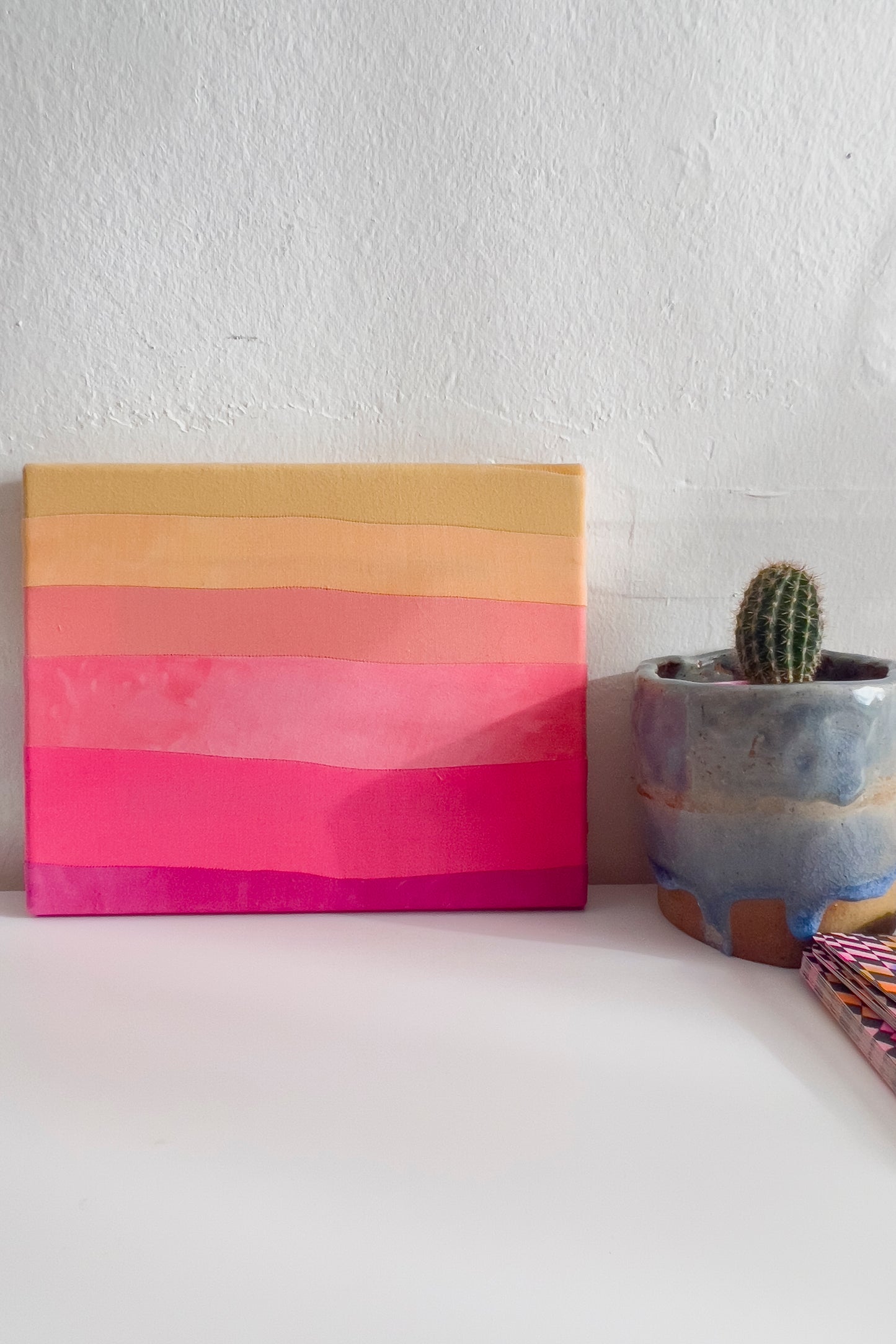 GRADIENT I Fabric Wall Art - Panda Landa Studio