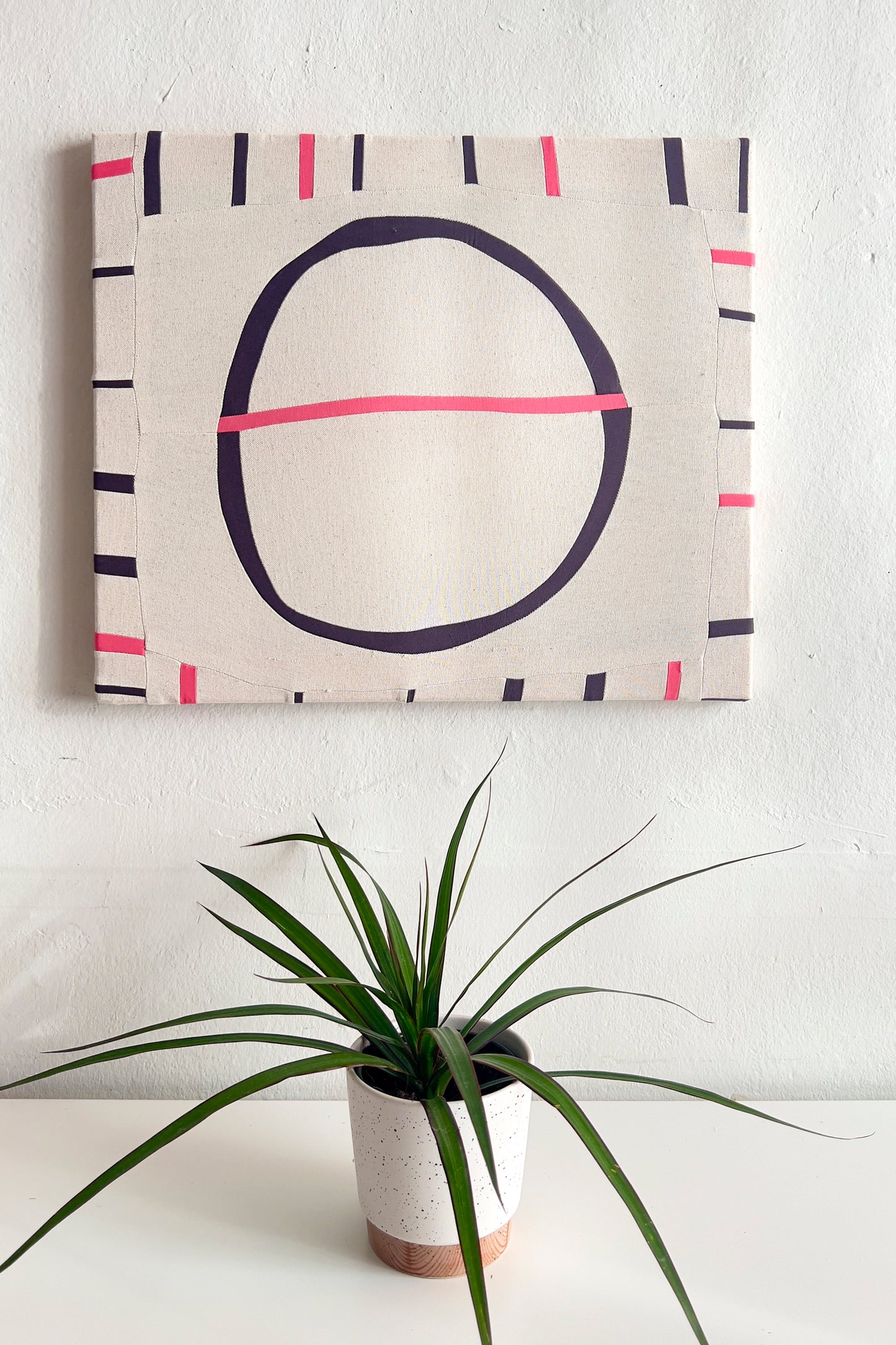 PORTAL V Fabric Wall Art - Panda Landa Studio